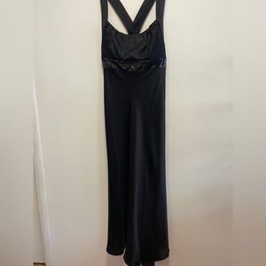 Calvin Klein black evening gown